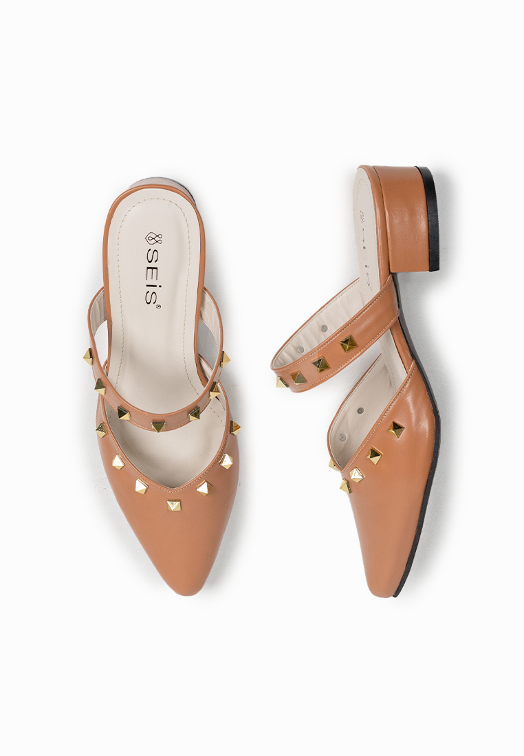 Monica Sandal Mules Heels